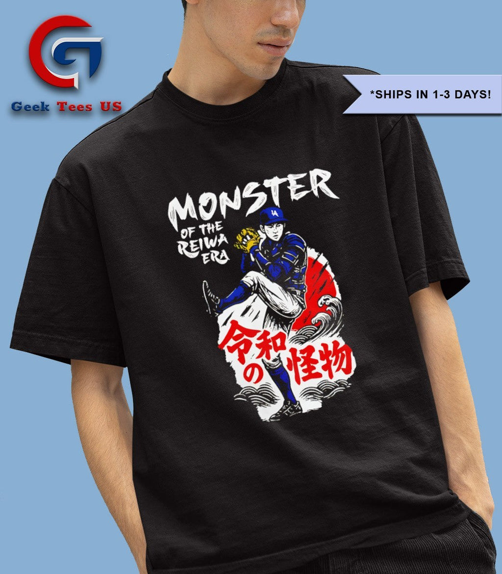 Monster Of The Reiwa Era Los Angeles Dodgers baseball 2025 shirt