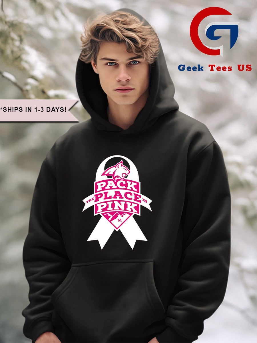 Montana State Cats 2025 pack the place in pink shirt