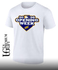 Montgomery Biscuits 2026 MLB Opening week logo shirt