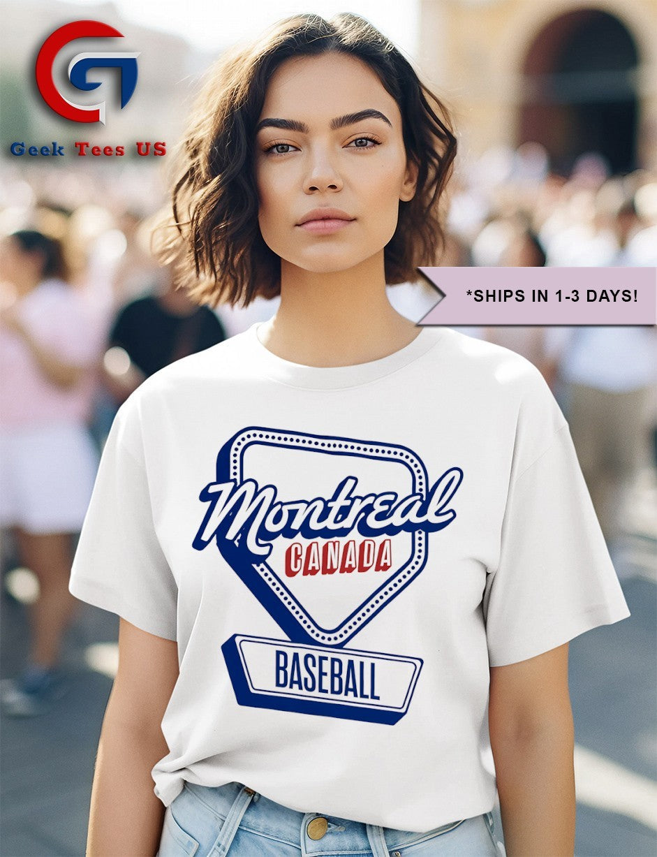 Montreal Canada Baseball shirt