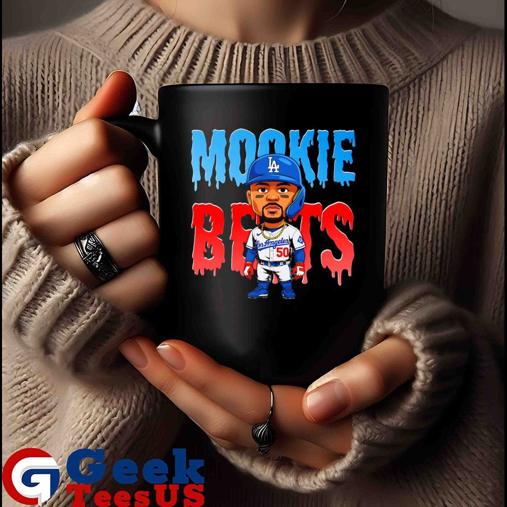 Mookie Betts Los Angeles Dodgers MLB chibi shirt