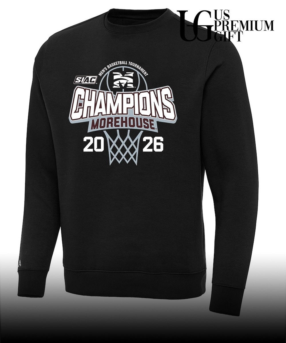 Morehouse College Men’s Basketball 2026 SIAC Tournament Champions shirt