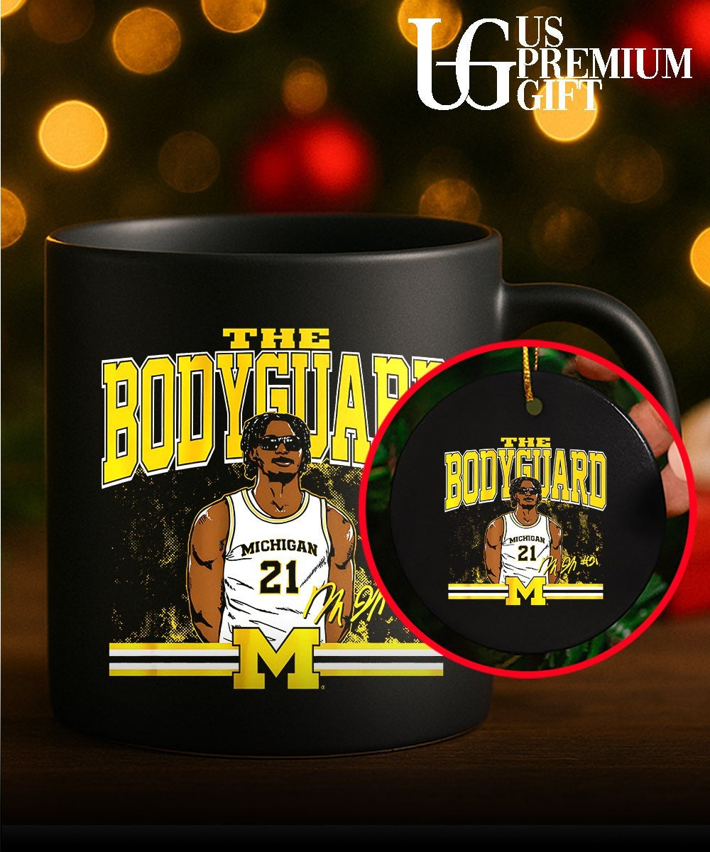 Morez Johnson Jr. The Bodyguard Michigan Wolverines basketball signature shirt