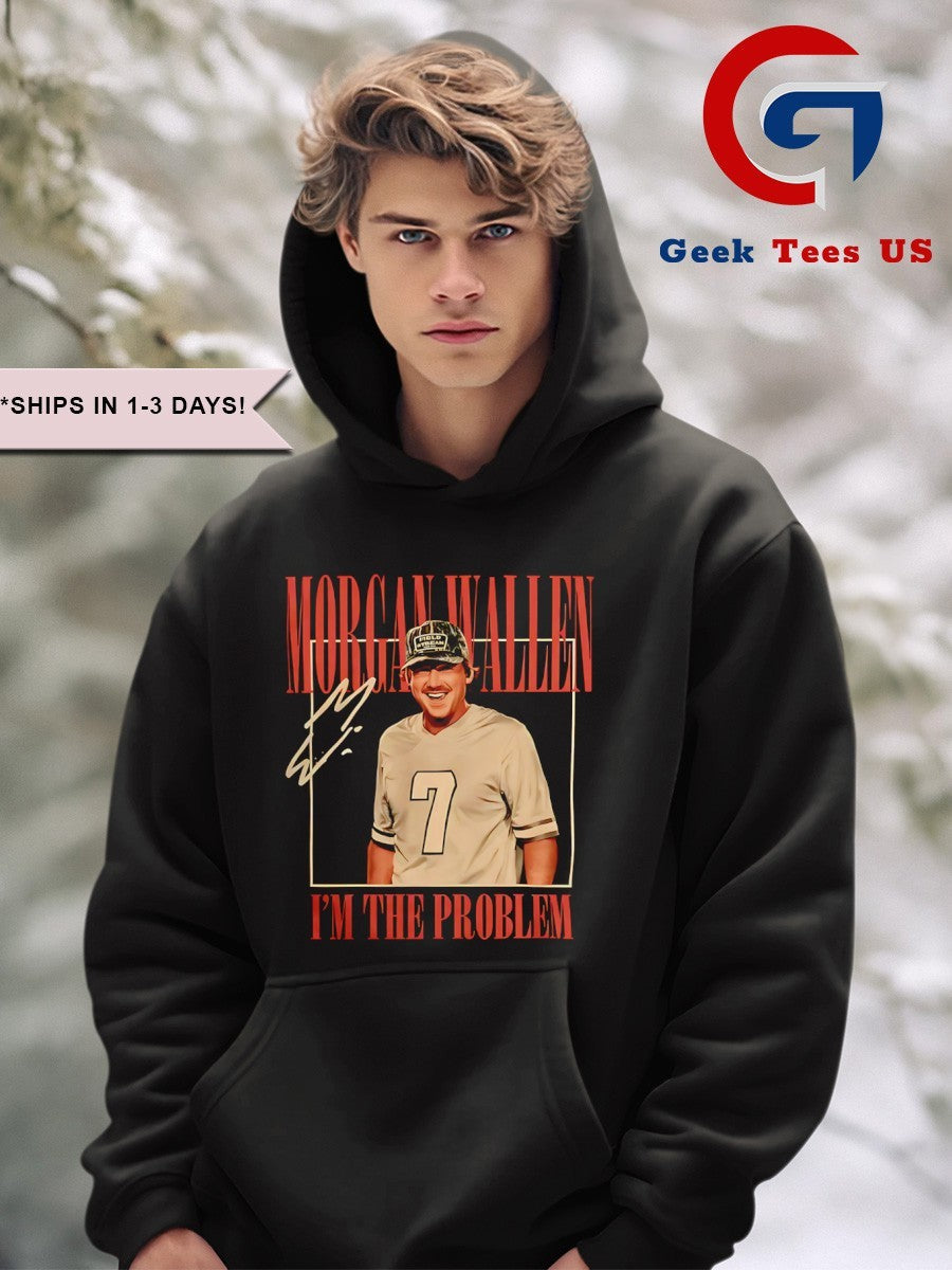 Morgan Wallen I’m The Problem Dateback Tour signature shirt