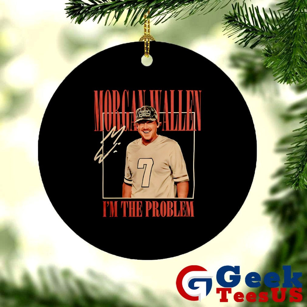 Morgan Wallen I’m The Problem Dateback Tour signature shirt