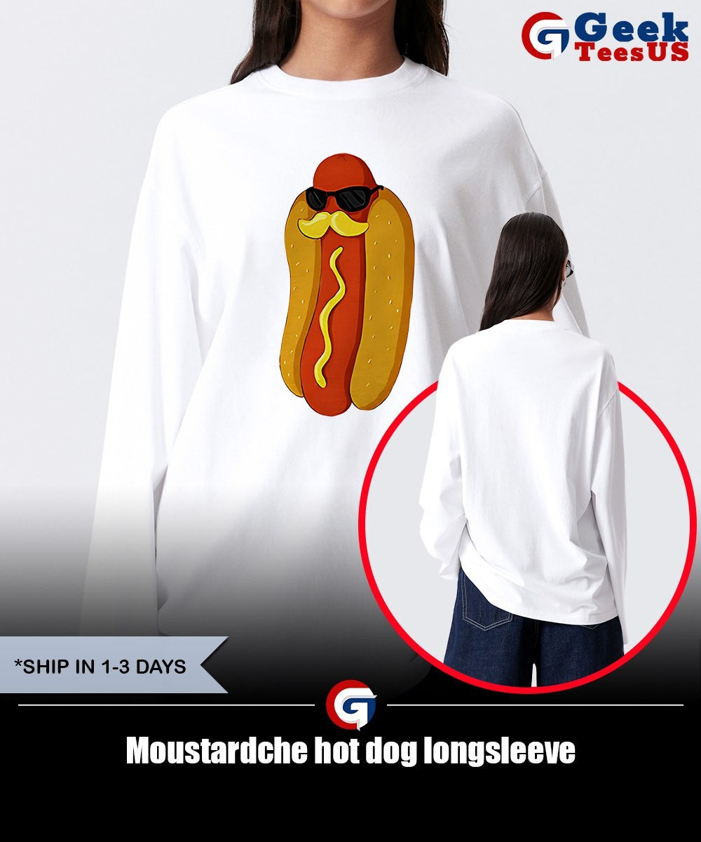 Moustardche hot dog shirt