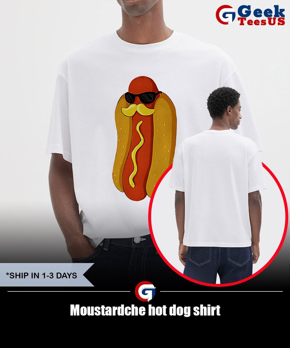 Moustardche hot dog shirt