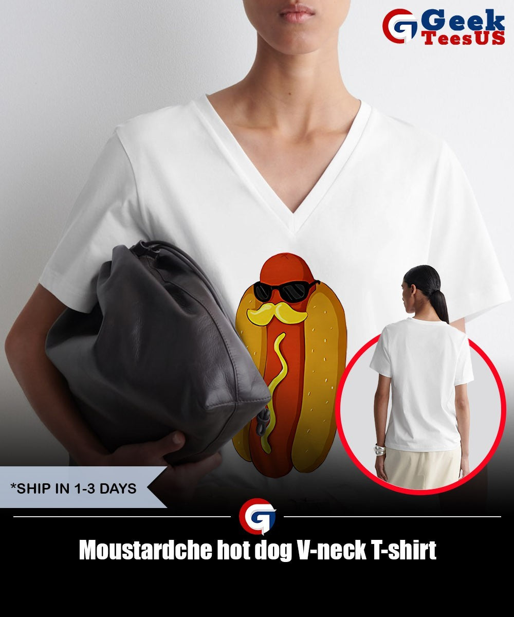 Moustardche hot dog shirt