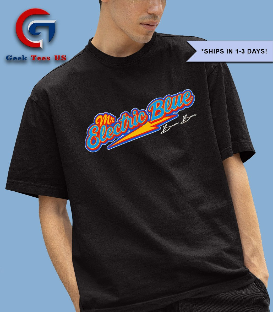 Mr Electric American Blue Tour 2025 shirt