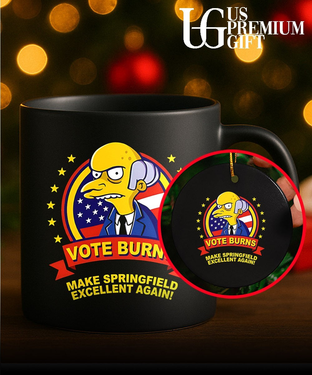 Mr. Burns Vote Burns Make Springfield Excellent Again shirt