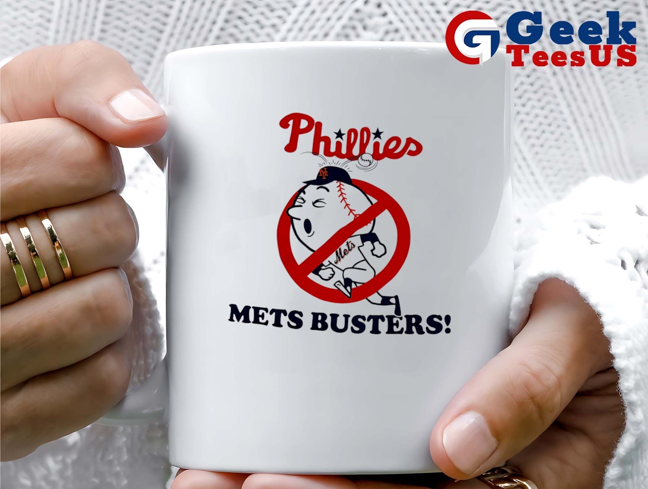 Mr. Mets Phillies Mets busters shirt