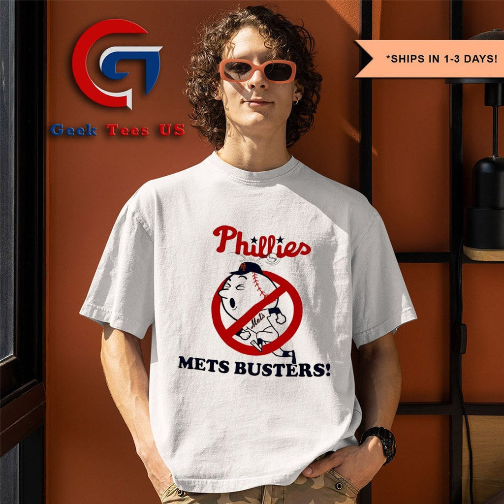Mr. Mets Phillies Mets busters shirt