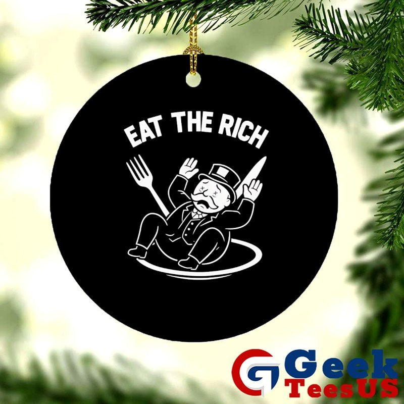 Mr. Monopoly eat the rich shirt