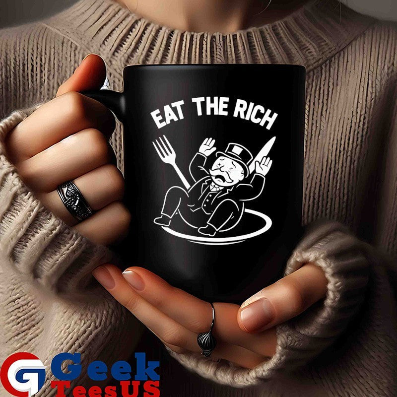 Mr. Monopoly eat the rich shirt