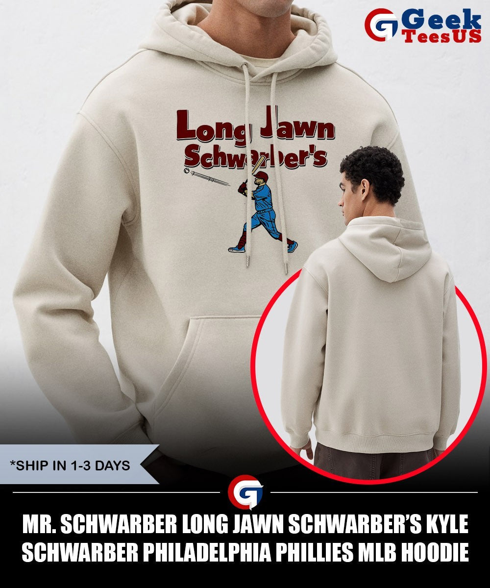 Mr. Schwarber Long Jawn Schwarber’s Kyle Schwarber Philadelphia Phillies MLB shirt