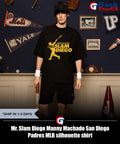 Mr. Slam Diego Manny Machado San Diego Padres MLB silhouette shirt