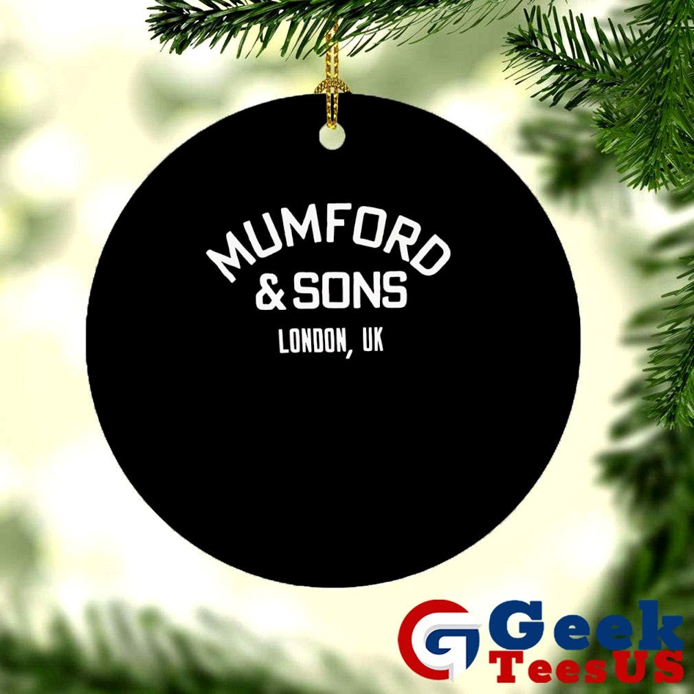 Mumford and Sons London UK vintage logo shirt