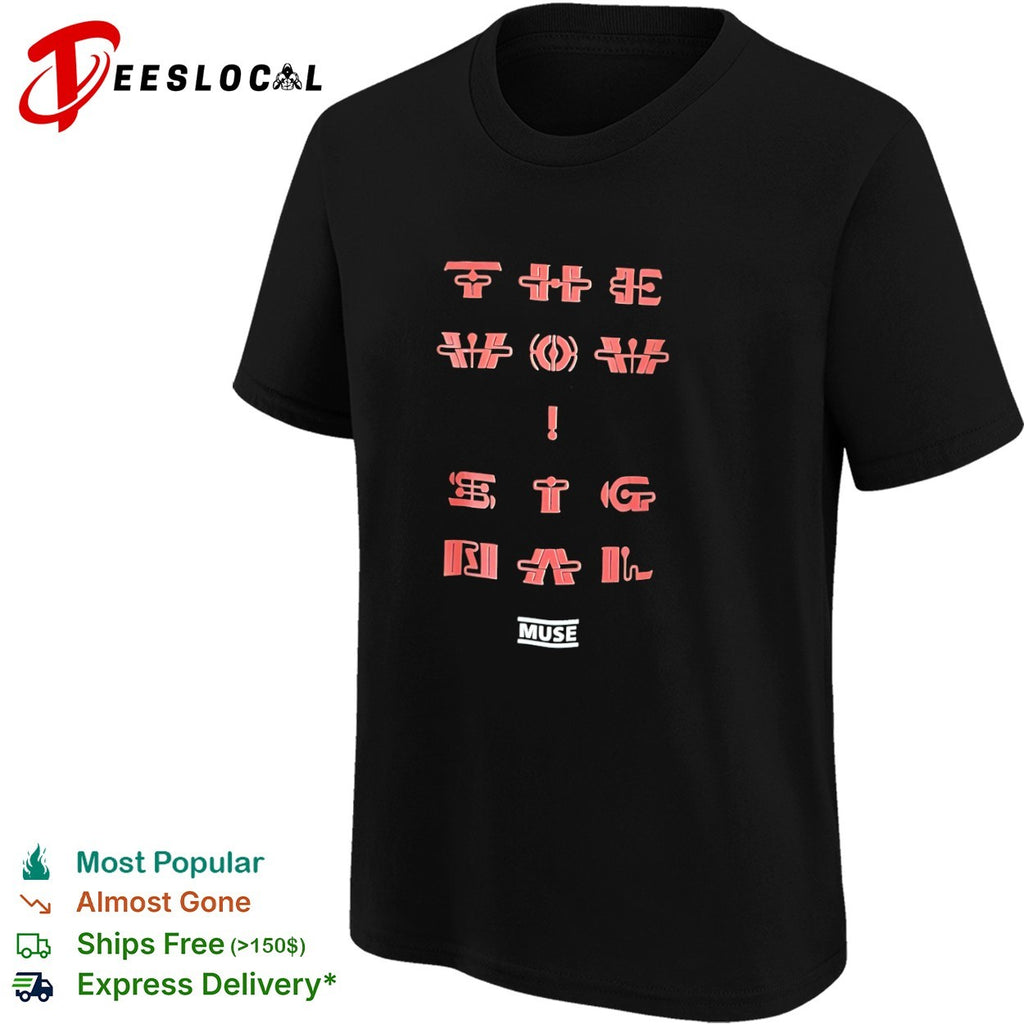 Muse Band Logo Symbol Alternative Rock Music shirt