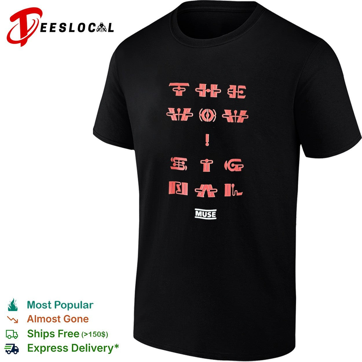 Muse Band Logo Symbol Alternative Rock Music shirt
