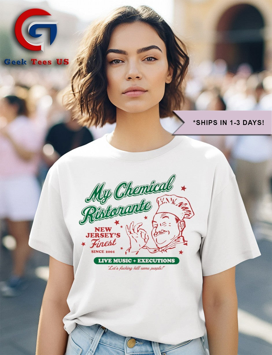My Chemical Ristorante new jersey’s finest since 2001 shirt
