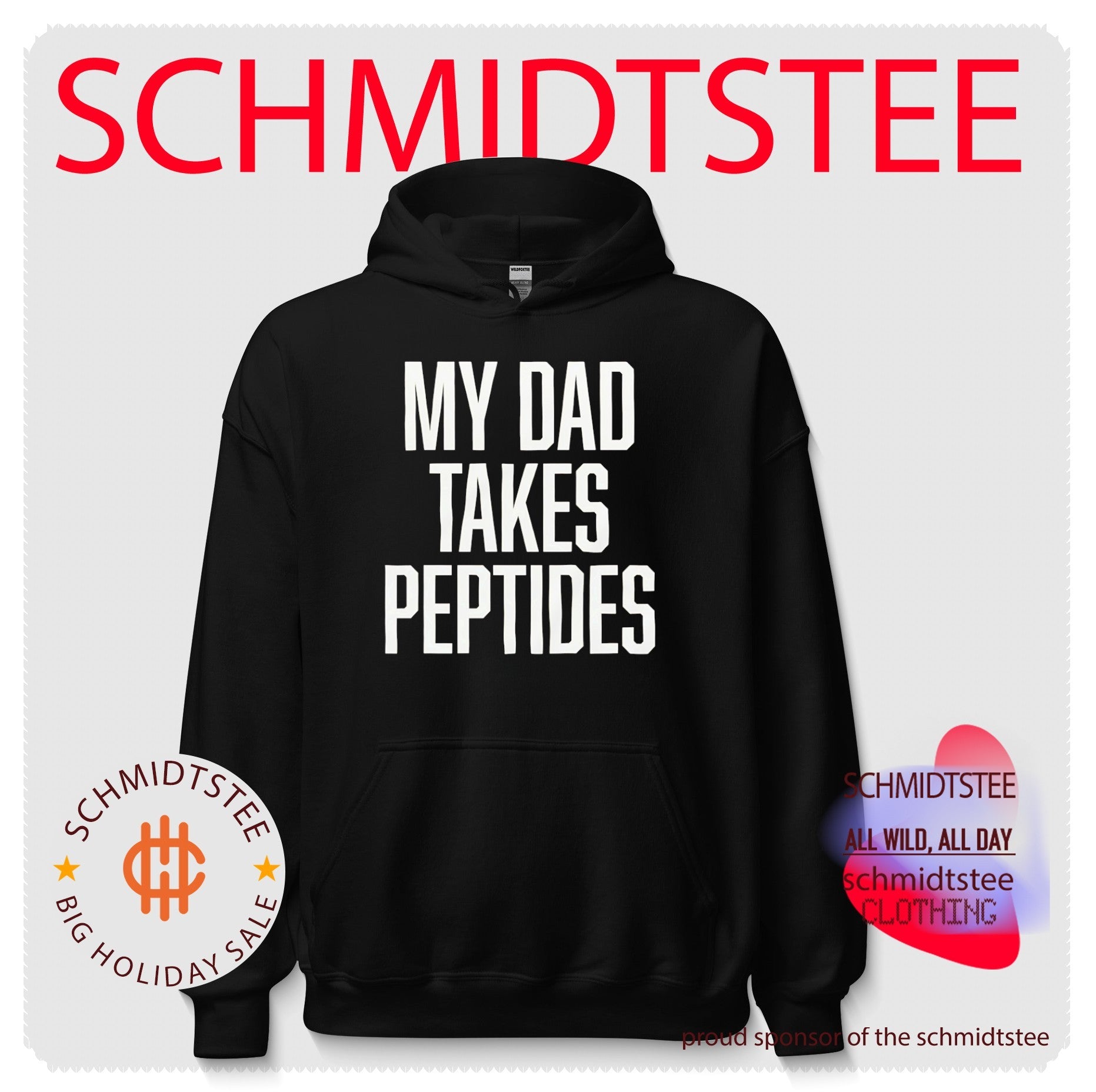 My Dad Takes Peptides Funny Father’s Day shirt