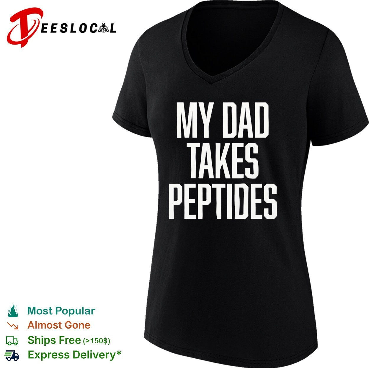 My Dad Takes Peptides peptide therapy fitness shirt