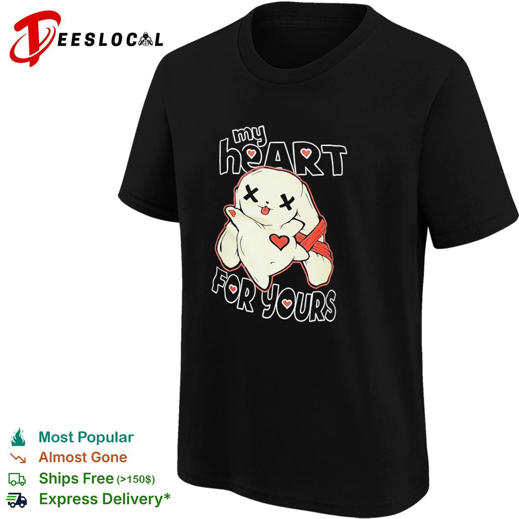My Heart for Yours Voodoo Bunny Rabbit emo aesthetic shirt