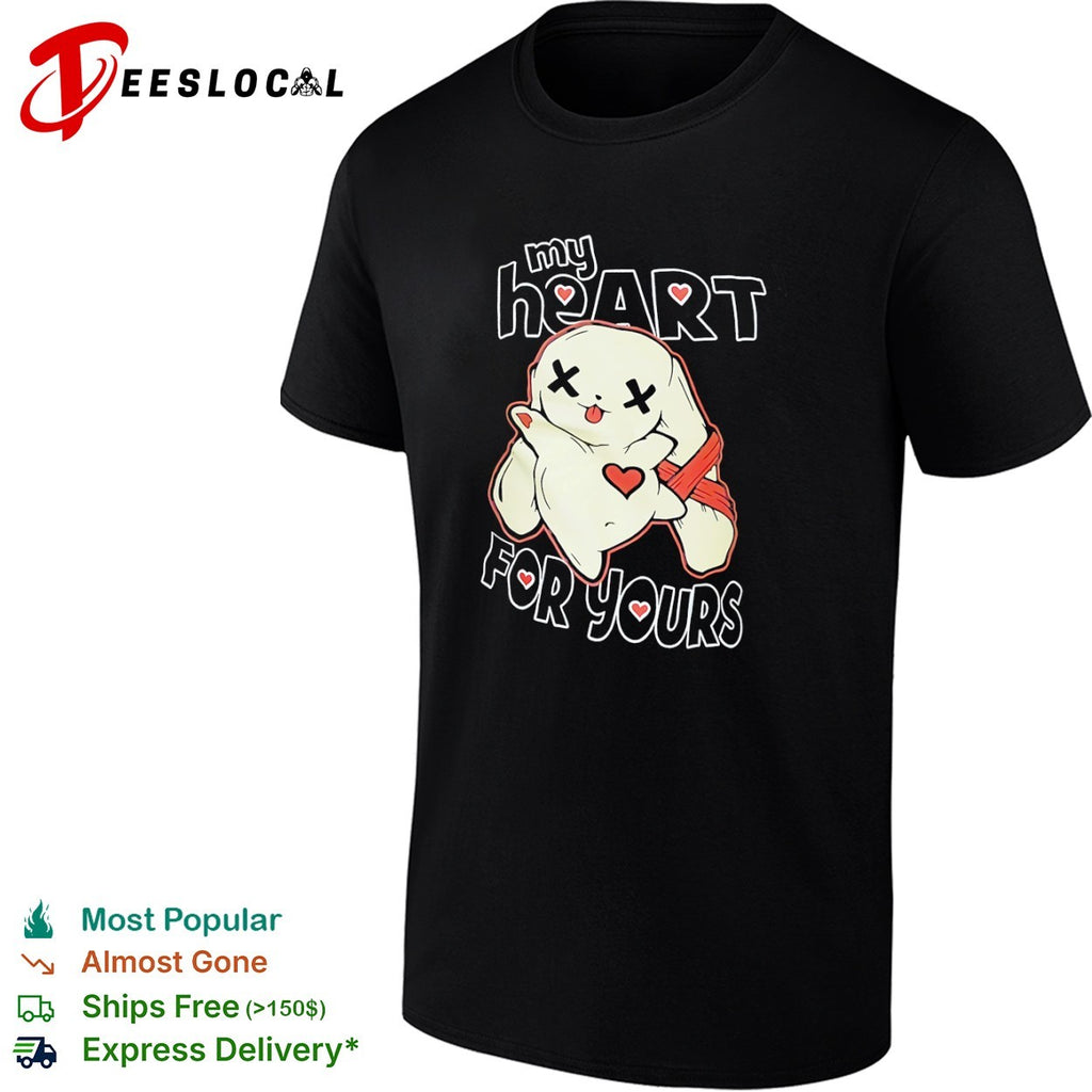 My Heart for Yours Voodoo Bunny Rabbit emo aesthetic shirt