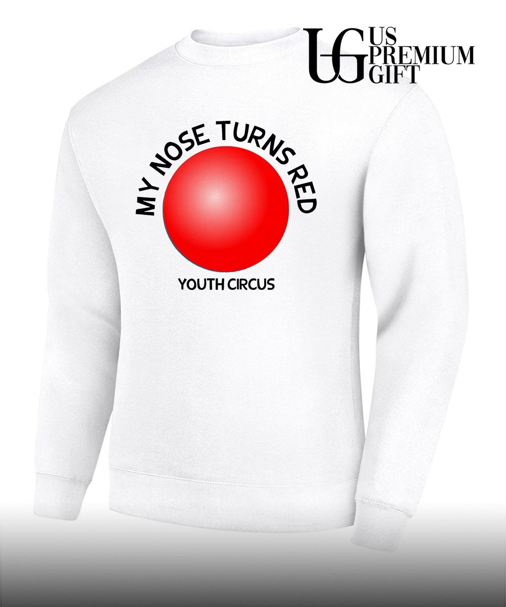 My nose turns red youth circus shirt