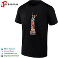 NBA Teams with Gorilla Empire State Building shirt