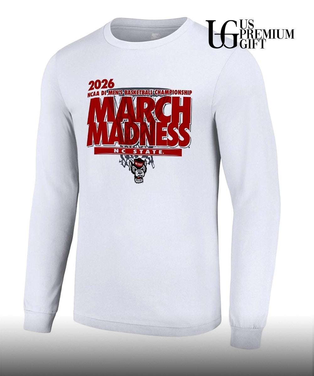 NC State Wolfpack March Madness NCAA D1 Men’s basketball Championship 2026 shirt