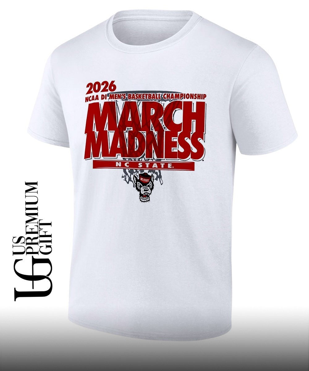 NC State Wolfpack March Madness NCAA D1 Men’s basketball Championship 2026 shirt