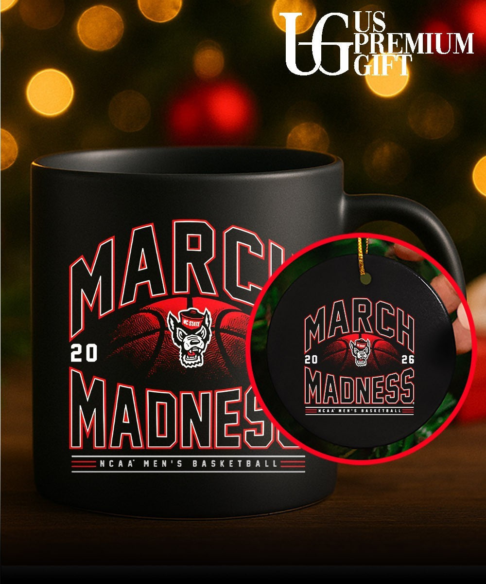 NC State Wolfpack Men’s basketball 2026 NCAA March Madness shirt
