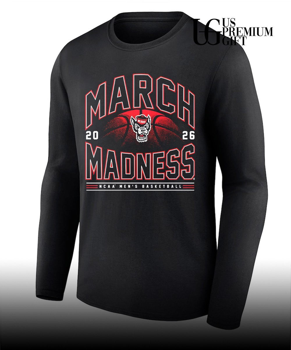 NC State Wolfpack Men’s basketball 2026 NCAA March Madness shirt