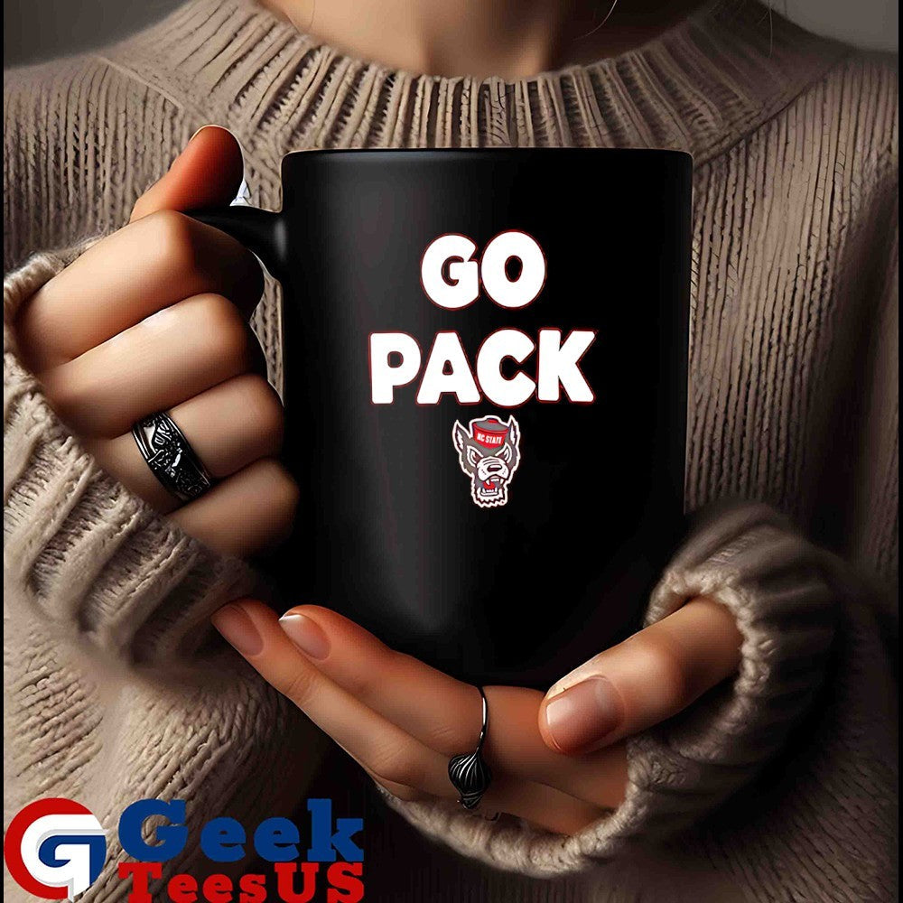 NC State Wolfpack go pack slogan shirt