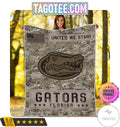 NCAA Florida Gators United We Stand Camo Blanket