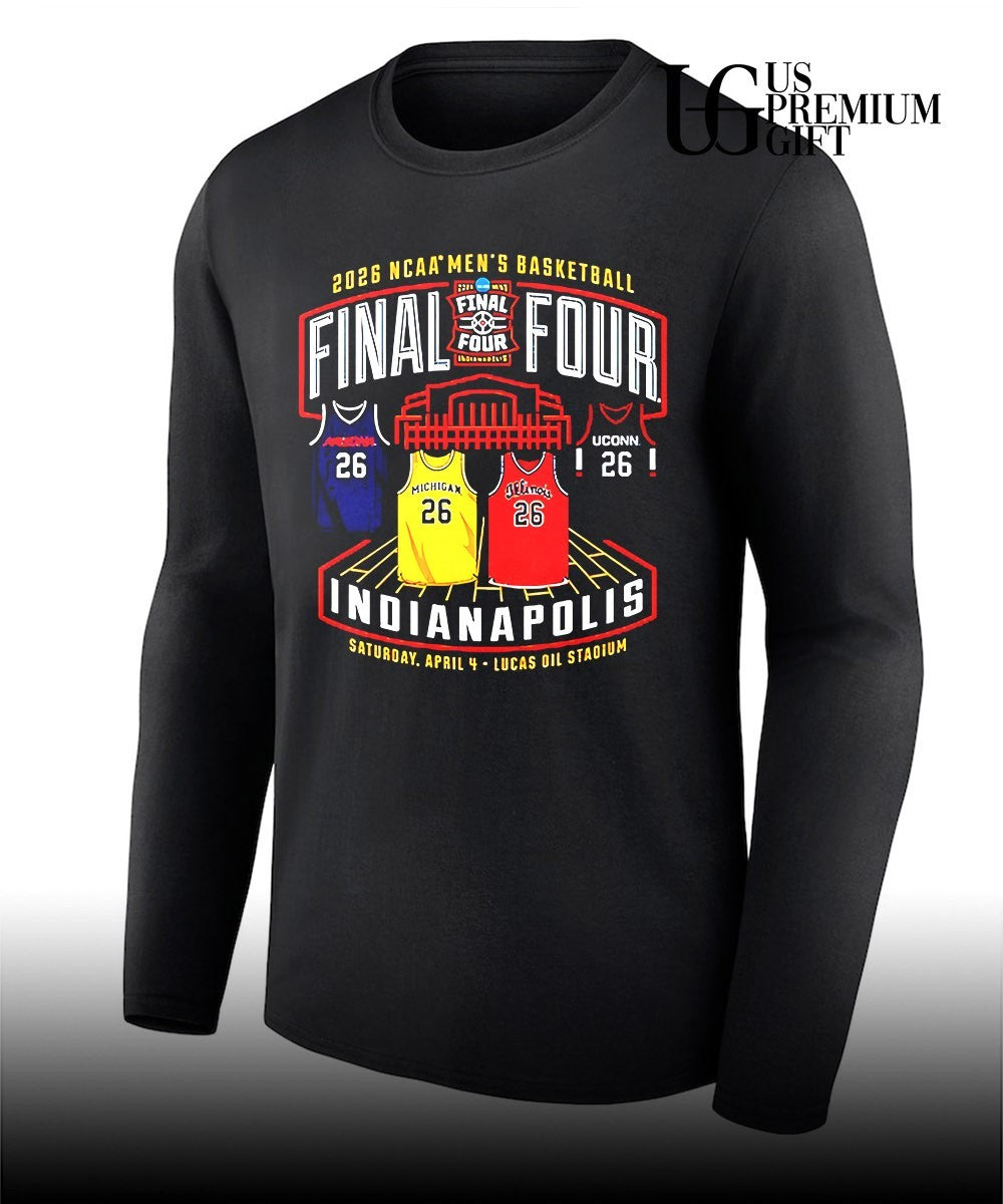 NCAA Men’s Basketball 2026 Men’s Basketball Final Four Four Jerseys 4 Team shirt
