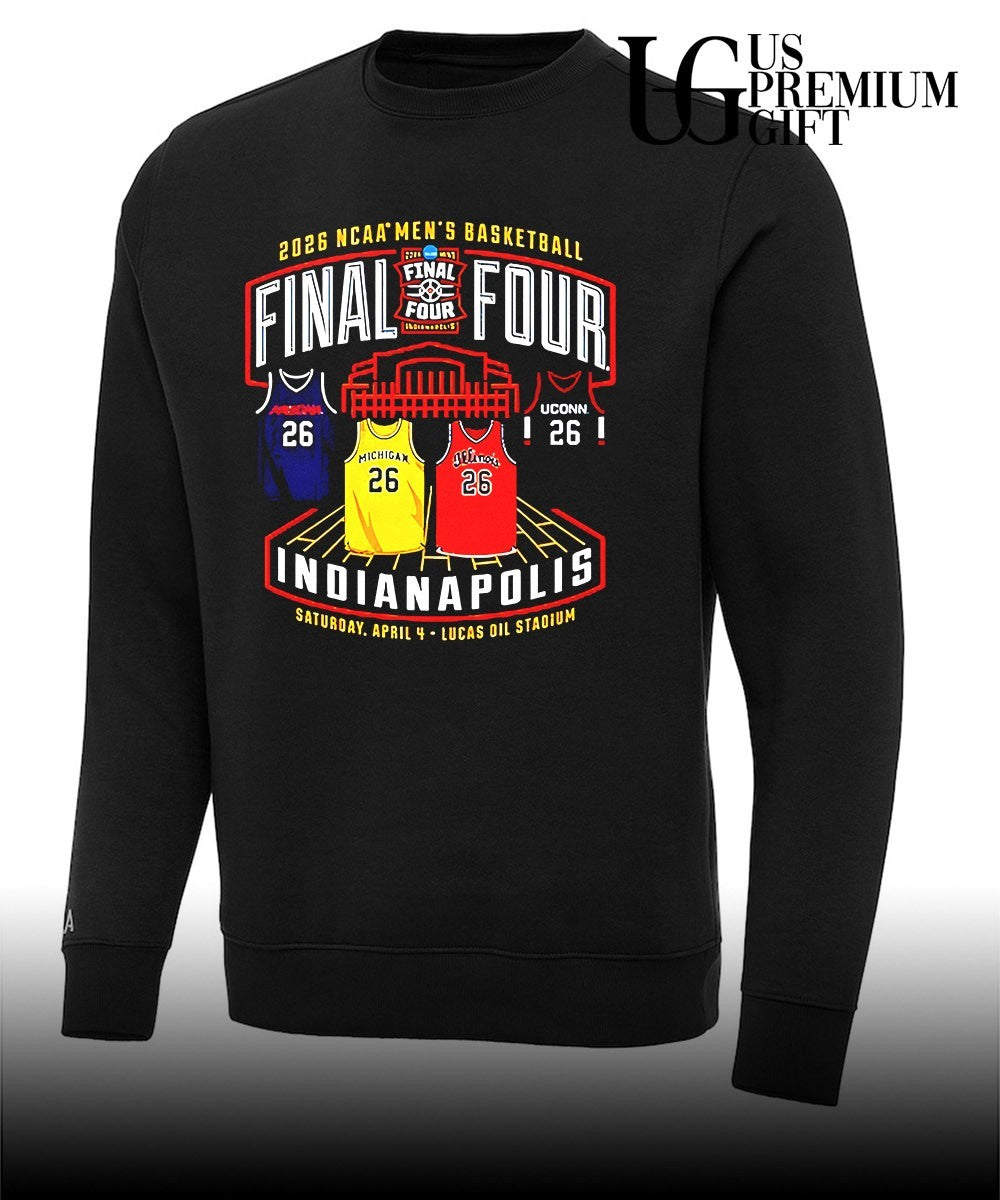 NCAA Men’s Basketball 2026 Men’s Basketball Final Four Four Jerseys 4 Team shirt
