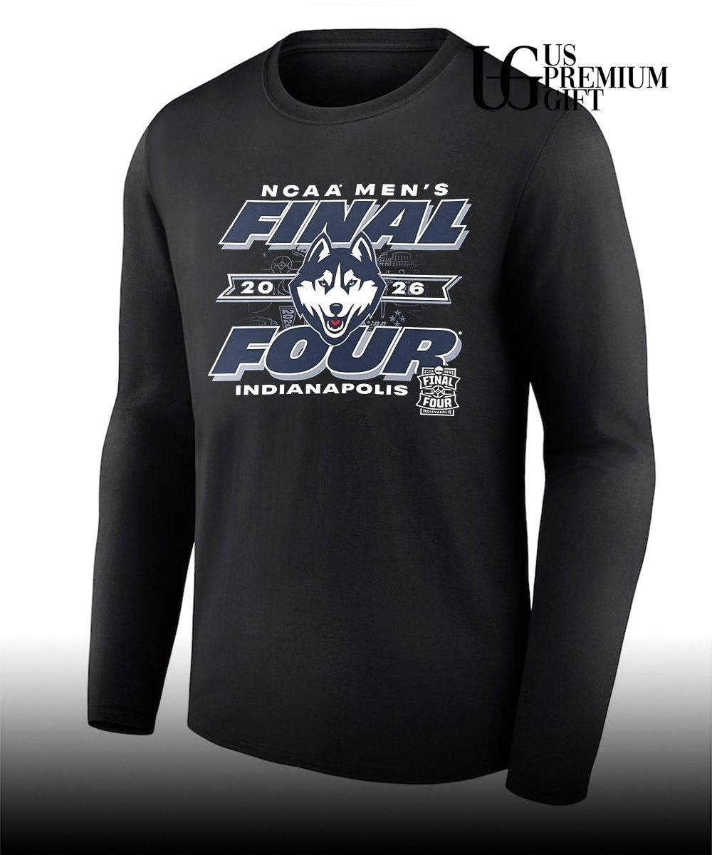 NCAA Men’s Final Four UConn Huskies basketball Indianapolis 2026 shirt