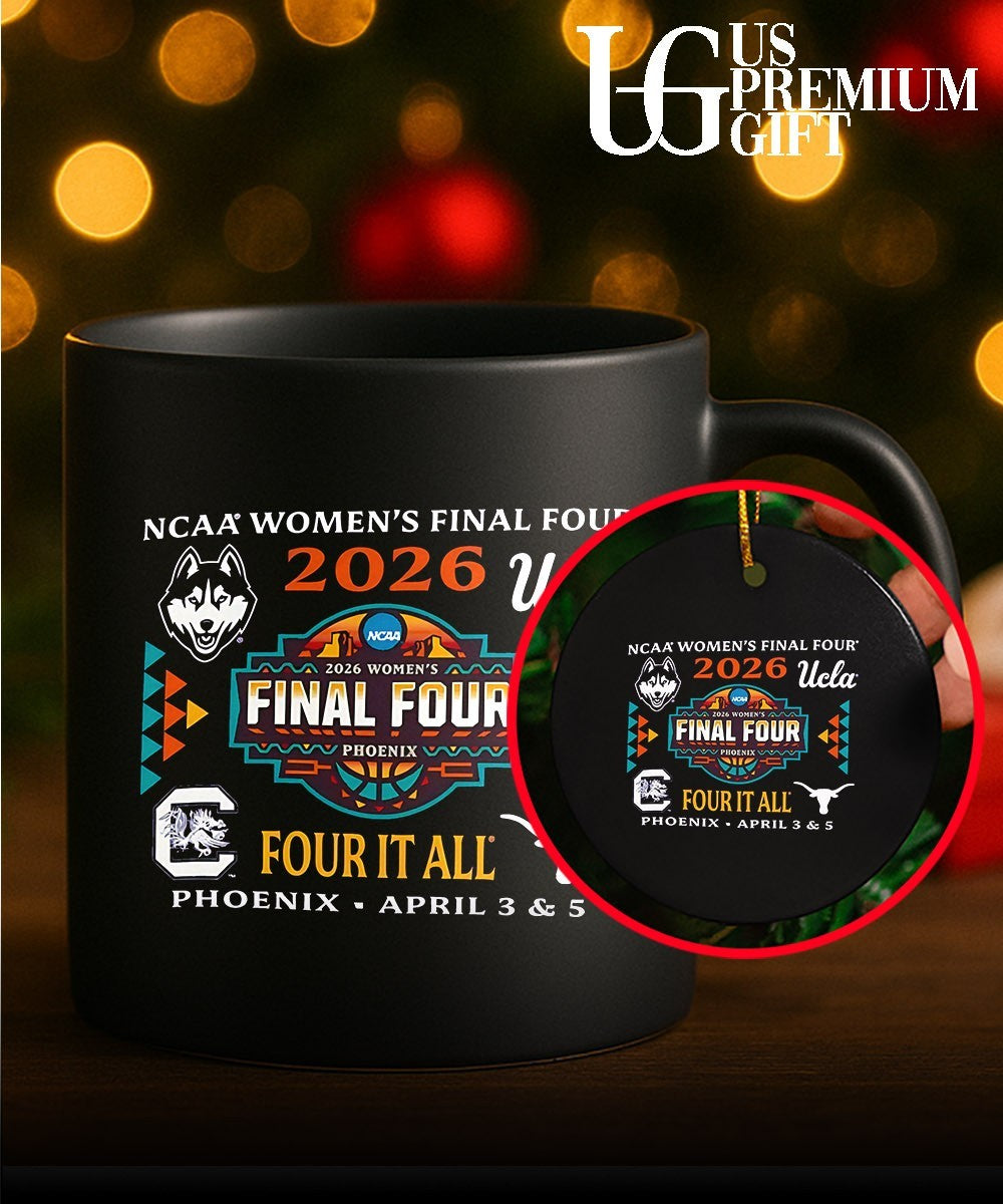 NCAA Women’s Final Four Four It All 26′ Phoenix logo shirt