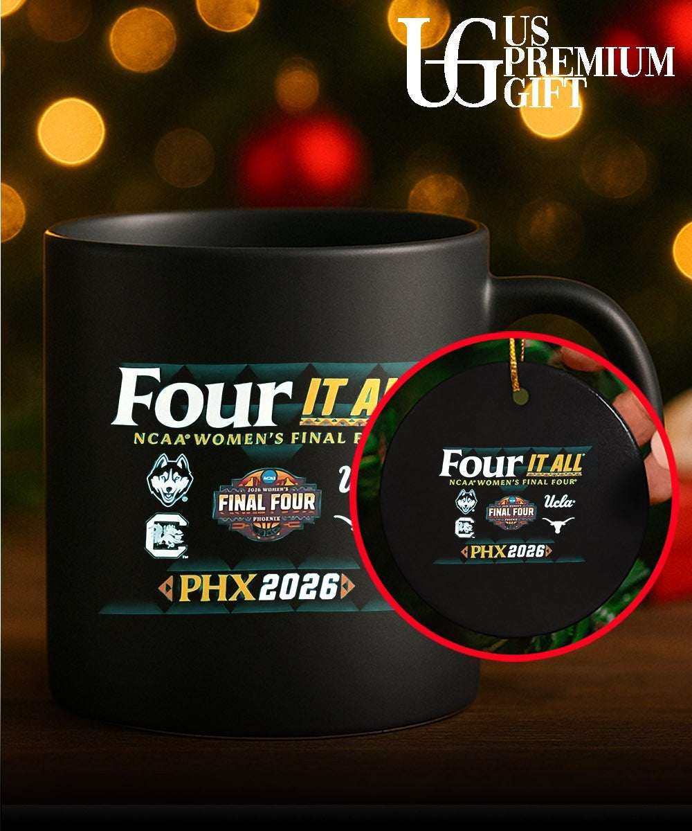 NCAA Women’s Final Four Four It All PHX26′ logo shirt