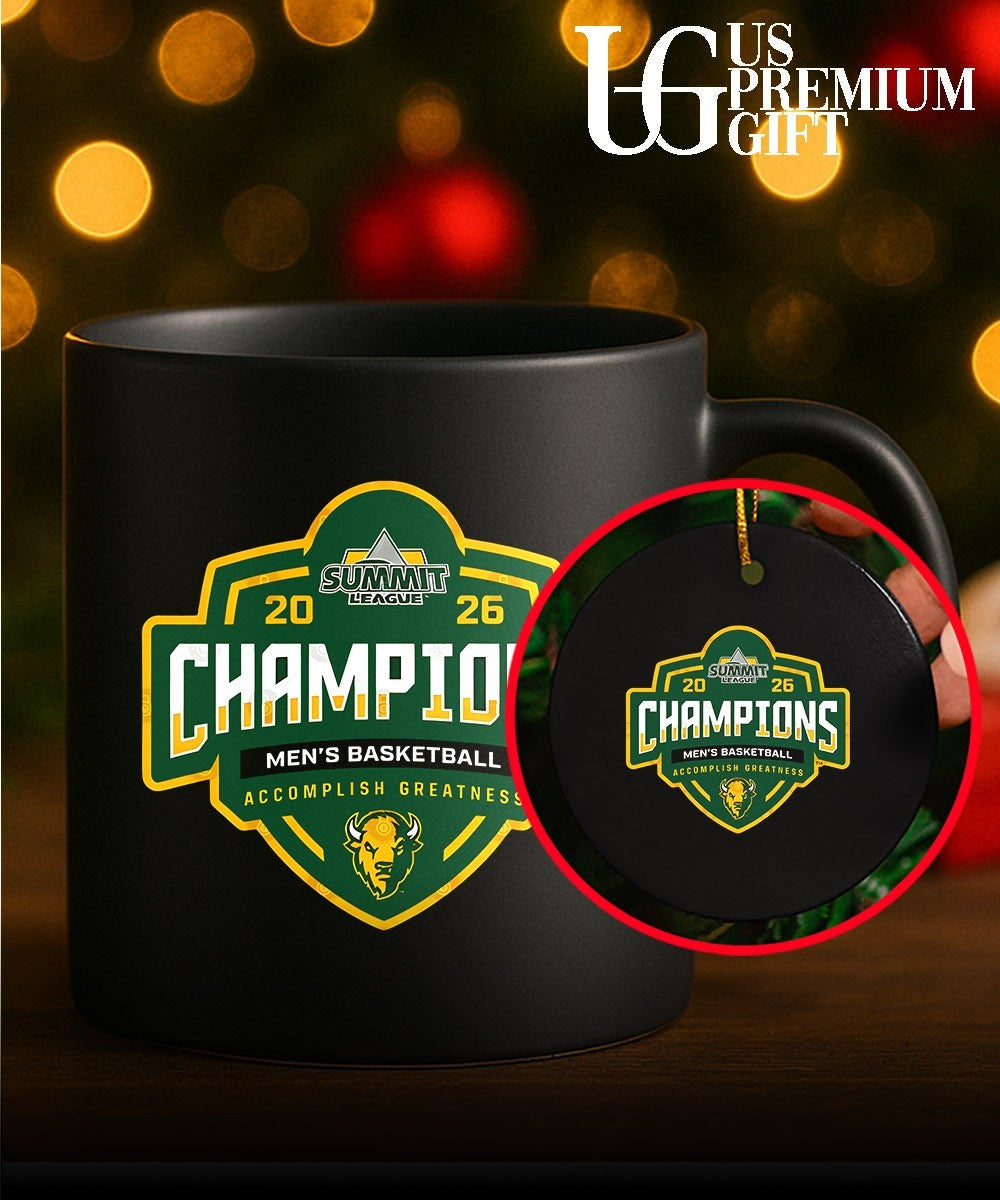 NDSU Bison Basketball Summit League Champions 2026 shirt