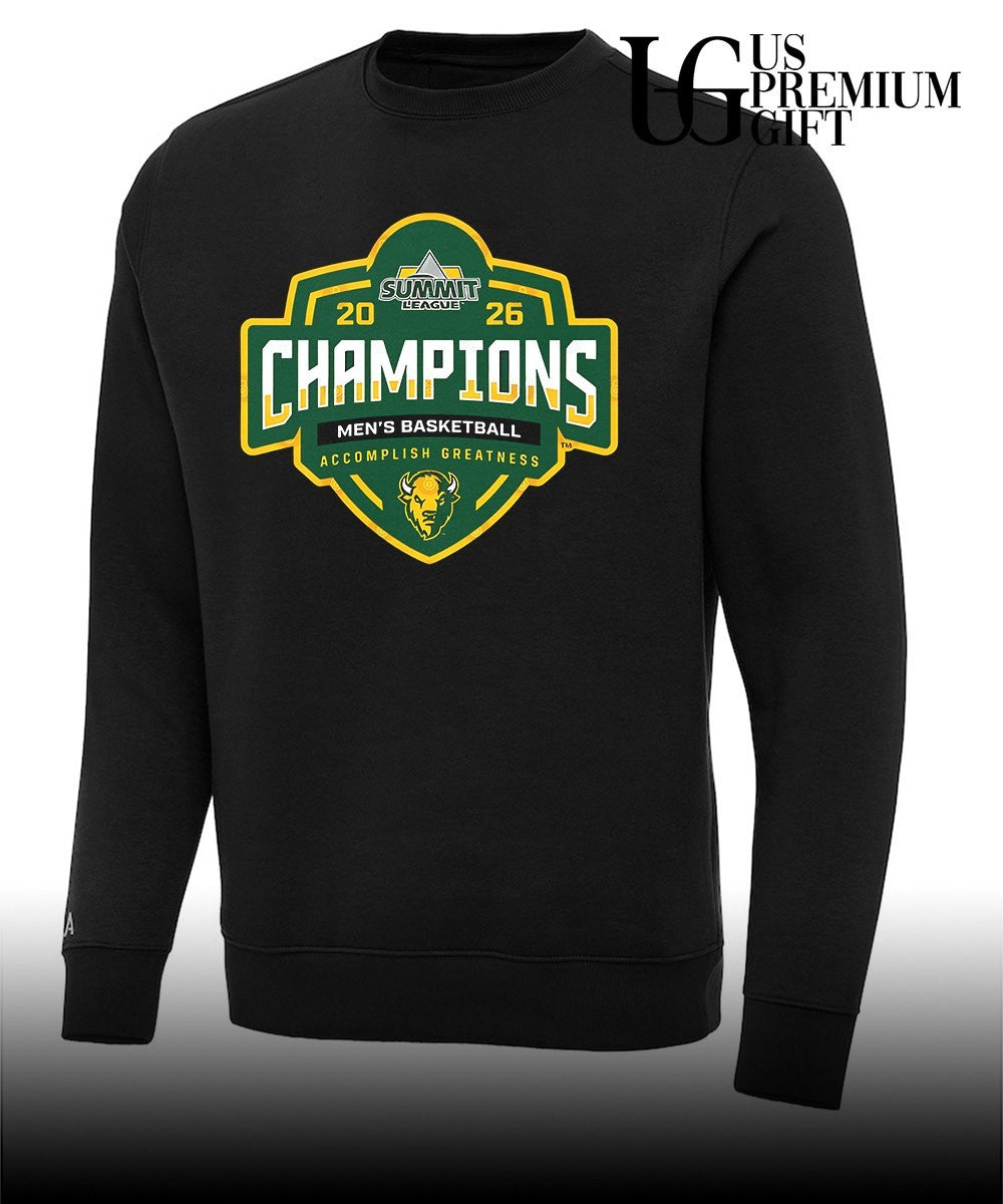 NDSU Bison Basketball Summit League Champions 2026 shirt
