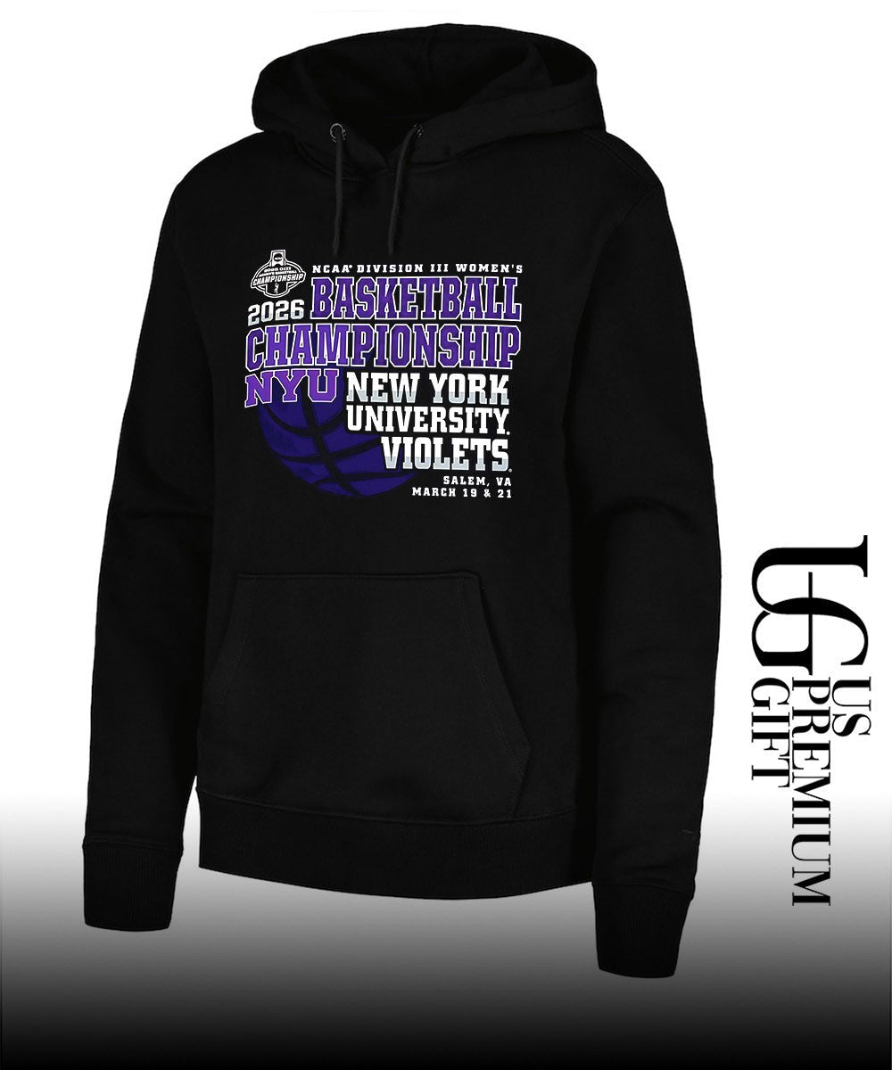 NYU Violets NCAA Division III Women’s Basketball Championship 2026 shirt