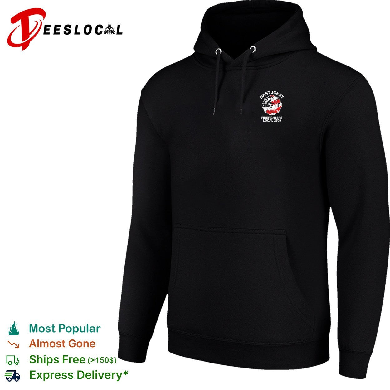 Nantucket firefighters local 2509 shirt