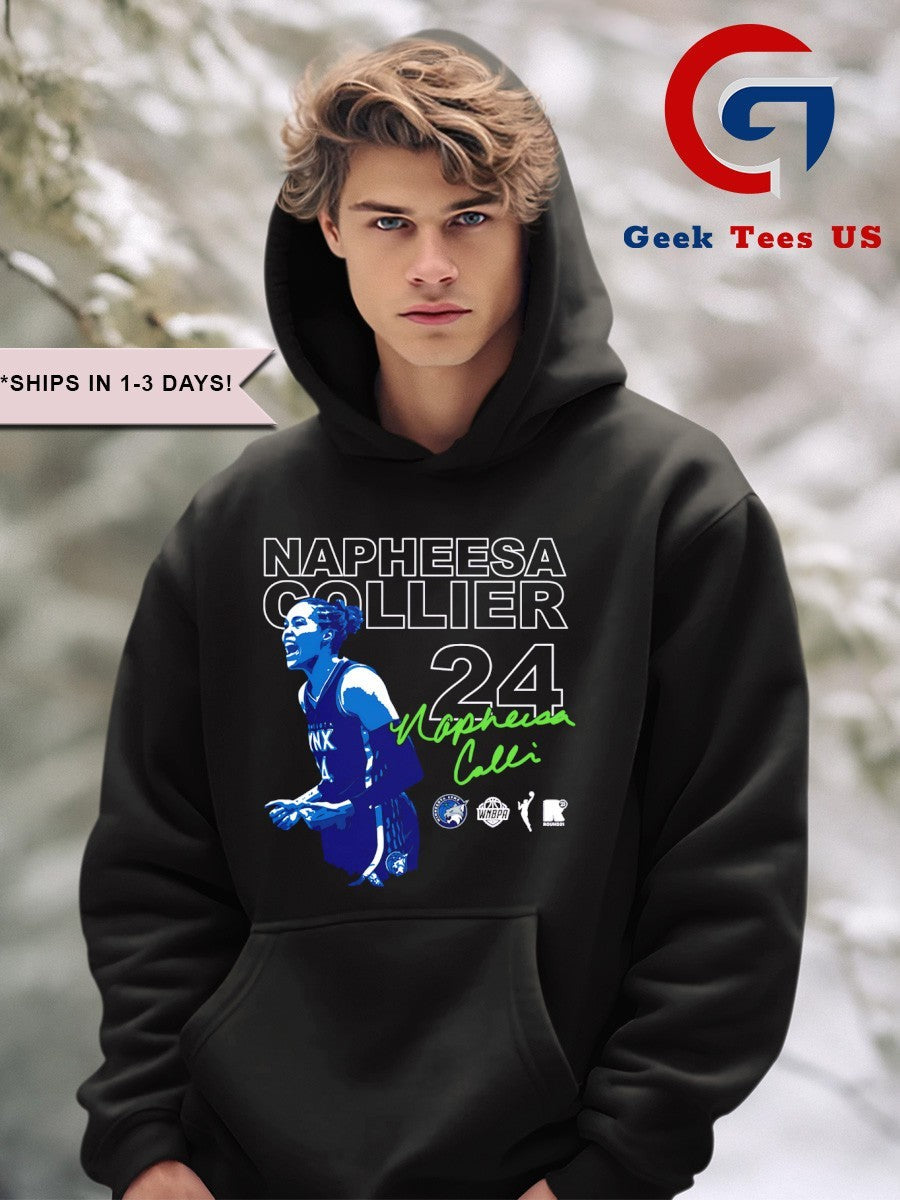 Napheesa Collier Minnesota Lynx WNBA player graphic shirt