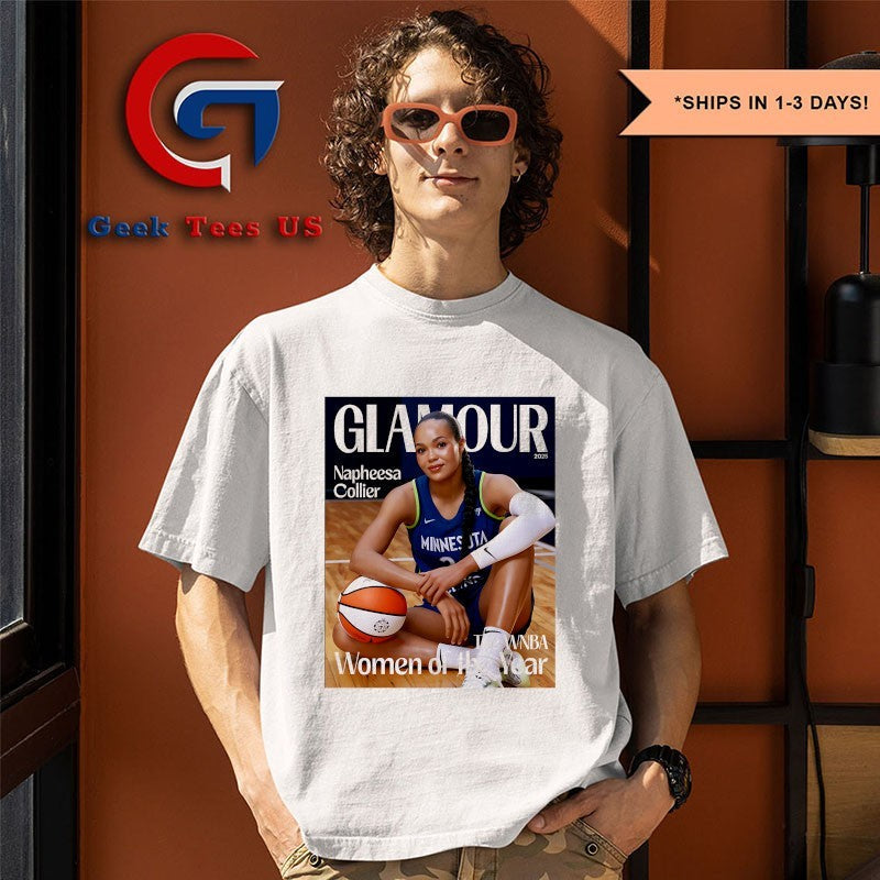 Napheesa Collier on Glamour Magazine the WNBA Women of the Year shirt