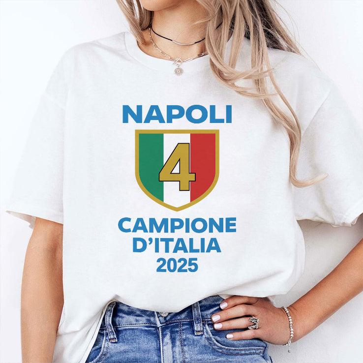 Napoli Campione D’Italia 2025 T Shirt