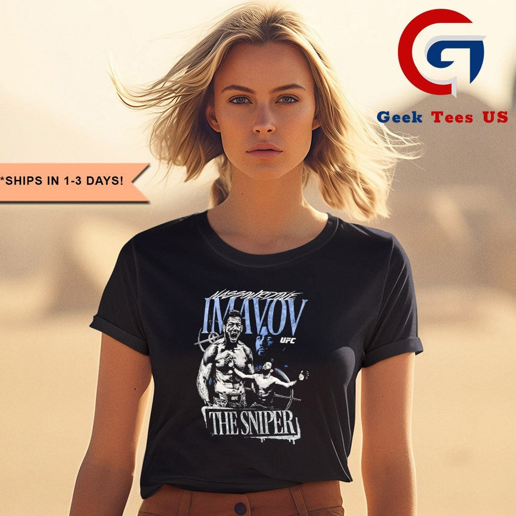 Nassourdine Imavov the Sniper graphic T-shirt