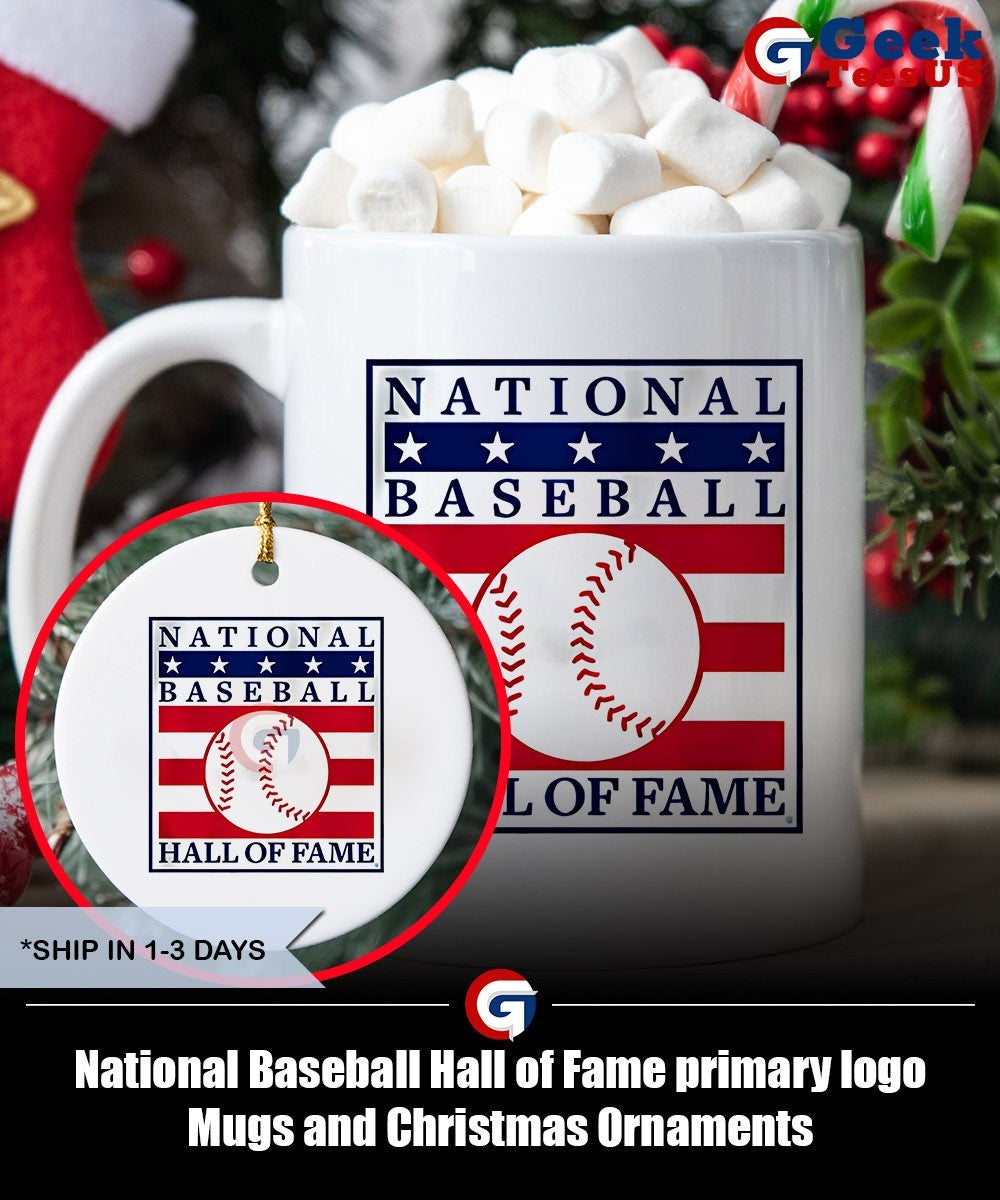 National Baseball Hall of Fame primary logo shirt